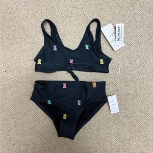 Old Navy kids gummy bear two piece swim set XS 5